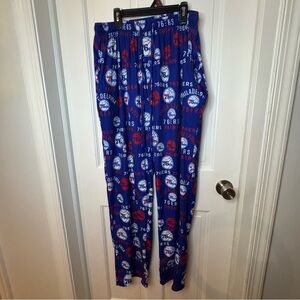 Philadelphia 76ers Blue Pajama Pants size M